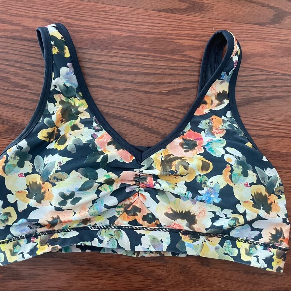Anthropologie Black Sports Bra Intimates & Sleepwear